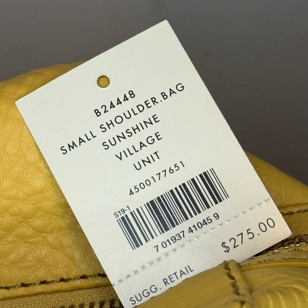 Cole Haan Vibrant Yellow Shoulder Bag - Picture 6 of 6